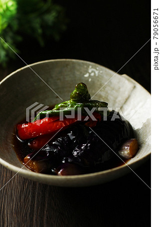 夏野菜の揚げびたし 夏野菜の揚げびたし 79056671