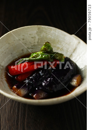 夏野菜の揚げびたし 79056713