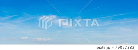 Blue sky with small clouds 79057332