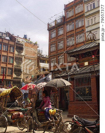 ネパール・カトマンズ旧市街 / Old town in Kathmandu, Nepal 79057377