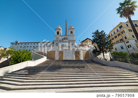 World famous Spanish steps in Rome World famous Spanish steps in Rome 79057908