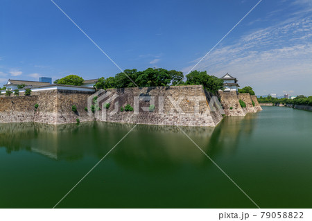 大阪城南外堀 六番櫓 11300x7533ピクセル 79058822