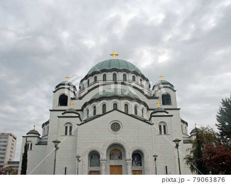 The Church of Saint Sava in Belgrade, Serbia is a Serbian Orthodox Church named after Saint Sava the patron saint of Serbia. It is a landmark and the most recognizable church in Belgrade. The Church of Saint Sava in Belgrade, Serbia is a Serbian Orthodox Church named after Saint Sava the patron saint of Serbia. It is a landmark and the most recognizable church in Belgrade. 79063876