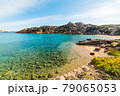 Turquoise water in Spalmatore beach in La Maddalena 79065053