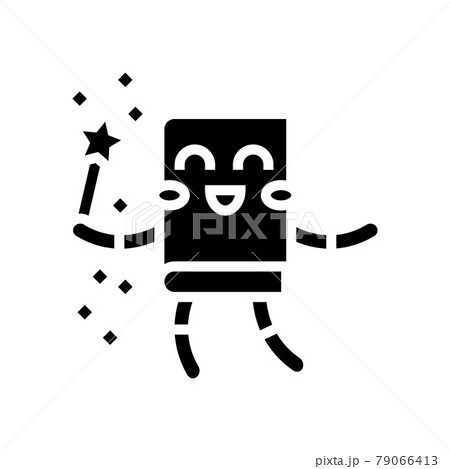 fairytales and folklore book glyph icon vector illustration fairytales and folklore book glyph icon vector illustration 79066413