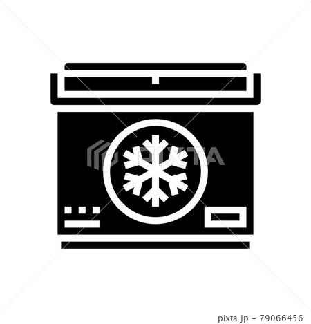 portable refrigerator glyph icon vector illustration portable refrigerator glyph icon vector illustration 79066456