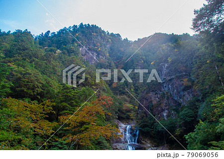 三重県　秋の大杉谷 79069056