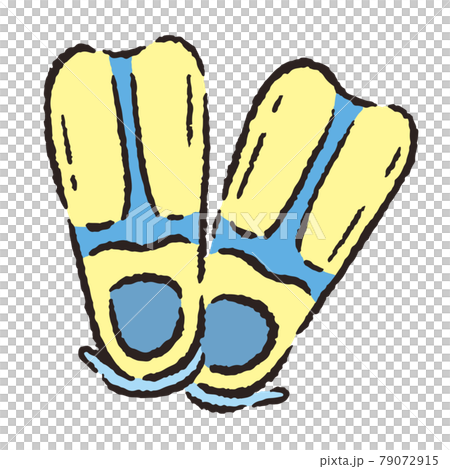 季節 夏 フィンのイラスト素材