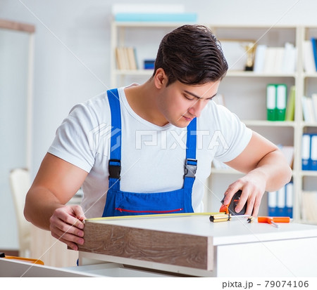 Furniture repair and assembly concept Furniture repair and assembly concept 79074106