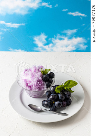 かき氷 Shaved ice that Asian fruit かき氷 Shaved ice that Asian fruit 79077176