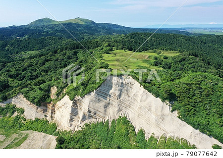 続100名城 脇本城址 空撮 続100名城 脇本城址 空撮 79077642