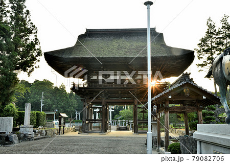 苗村神社　楼門(朝日)　【滋賀県蒲生郡竜王町】 79082706