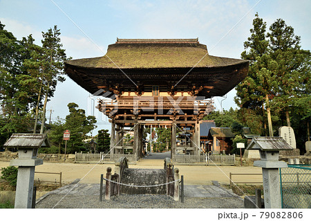 苗村神社　楼門　【滋賀県蒲生郡竜王町】 79082806