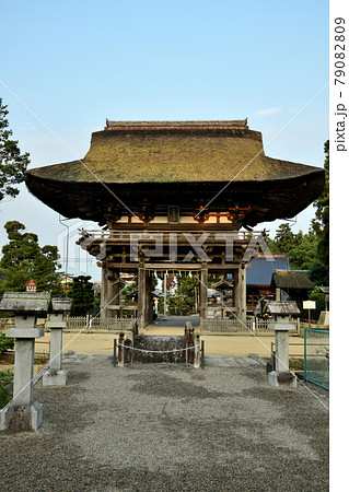 苗村神社　楼門　【滋賀県蒲生郡竜王町】 79082809