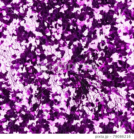 Purple, violette glitter, sparkle confetti texture. Christmas abstract background. Ideal seamless pattern. 79086216