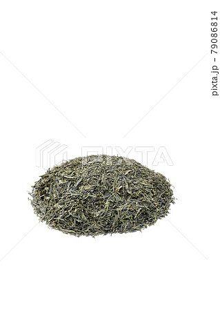 深蒸し茶、深蒸し茶【白背景】 79086814
