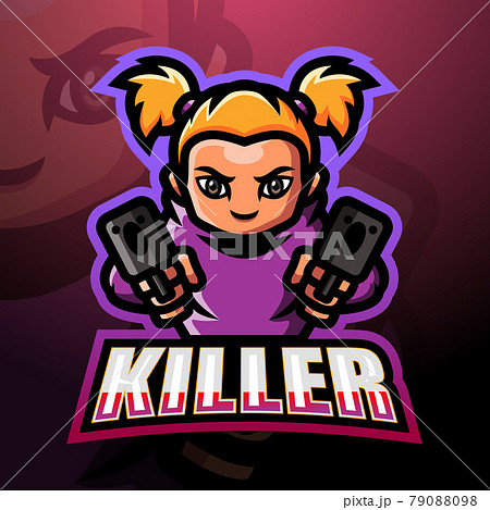 Killer mascot esport logo design Killer mascot esport logo design 79088098