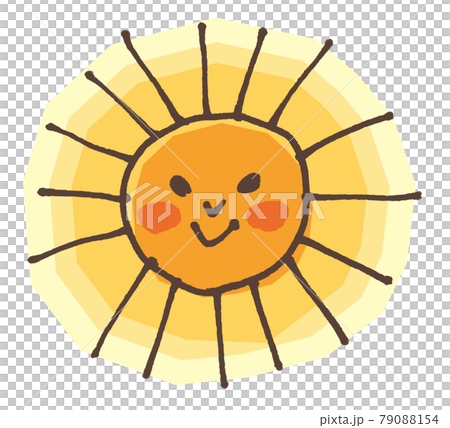 Hand drawn sun character Hand drawn sun character 79088154