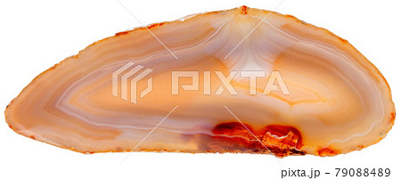 Natural agate stone in light beige color as part of your superlative design. 79088489