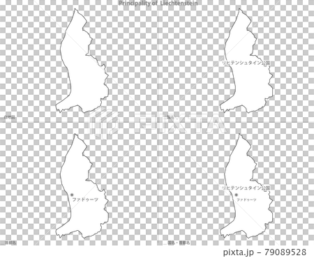 空白地圖-歐洲-列支敦士登公國 79089528