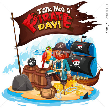 Talk like a pirate day font with Captain Hook On The Island Talk like a pirate day font with Captain Hook On The Island 79091194