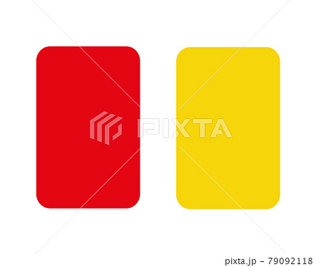 Soccer red and yellow card 79092118