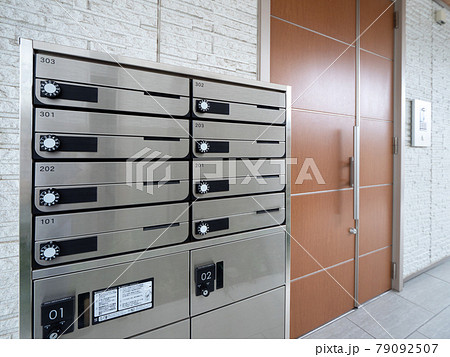 アパートの集合ポスト アパートの集合ポスト 79092507