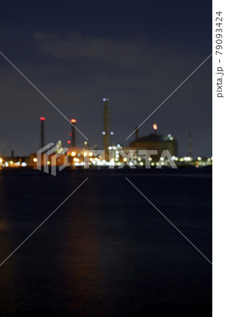 工場夜景　堺港 79093424