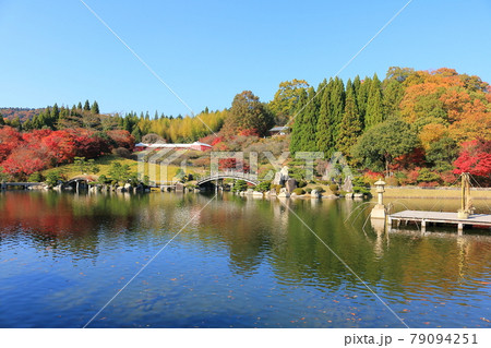 広島 秋の三景園 広島 秋の三景園 79094251