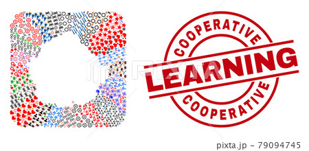 Cooperative Learning Stamp and Cuenca Province Map Stencil Mosaic Cooperative Learning Stamp and Cuenca Province Map Stencil Mosaic 79094745