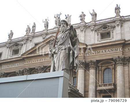 バチカン市国 サン・ピエトロ寺院 聖パウロの像 バチカン市国 サン・ピエトロ寺院 聖パウロの像 79096729