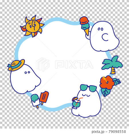 Haunted frame for summer vacation Haunted frame for summer vacation 79098558