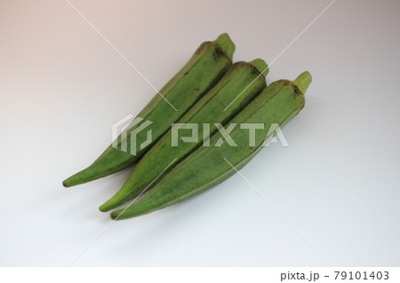 オクラ　素材写真 79101403