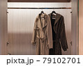 modern wardorbe with set of clothes 79102701