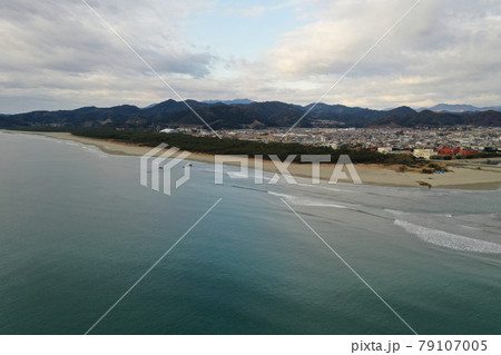 宮崎県日向市　小倉ヶ浜の風景 79107005