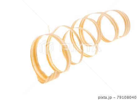 wood shavings isolated wood shavings isolated 79108040