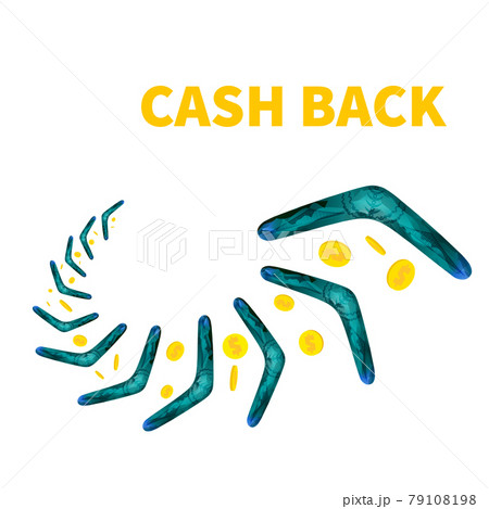 Money cash back guarantee offer service concept 79108198