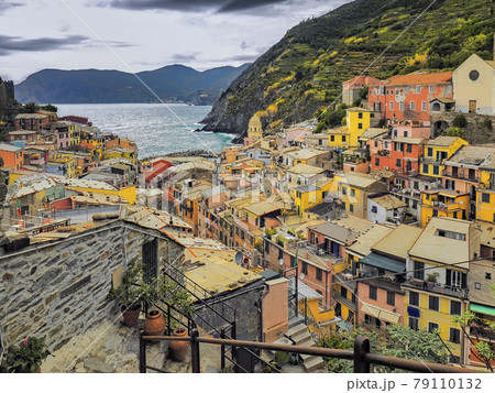 イタリア チンクエテッレ ヴェルナッツァ Vernazza, Cinque Terre, Italy イタリア チンクエテッレ ヴェルナッツァ Vernazza, Cinque Terre, Italy 79110132