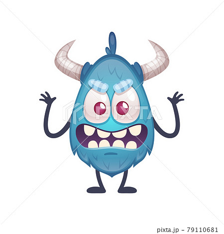 Cartoon Monster Illustration 79110681