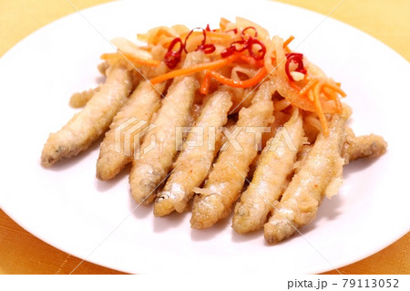 ワカサギ　南蛮漬け　魚料理 79113052