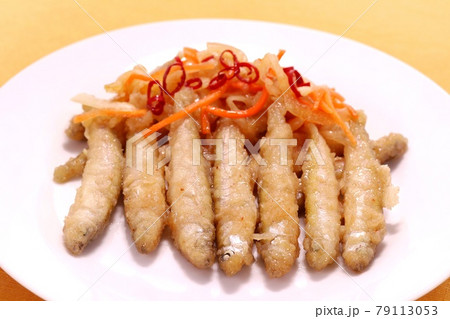 ワカサギ　南蛮漬け　魚料理 79113053