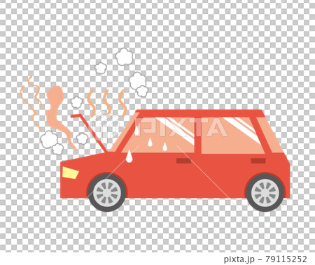 汽車過熱並停止的故障 汽車過熱並停止的故障 79115252