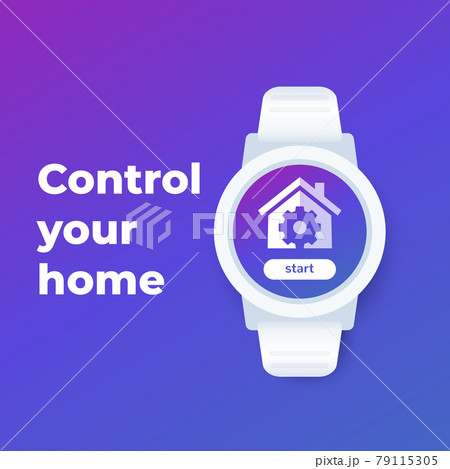 smart home app for smartwatch 79115305