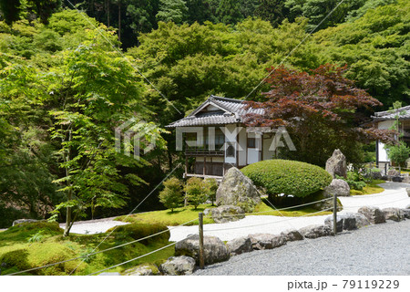 古知谷阿弥陀寺　庭園と瑞雲閣　京都市左京区大原 79119229