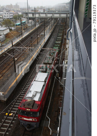 新幹線レール輸送列車の返空（日鉄チキ） 79119373