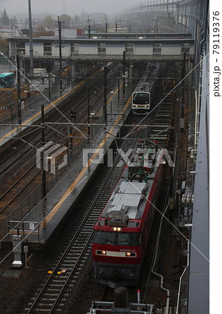 新幹線レール輸送列車の返空（日鉄チキ） 79119376