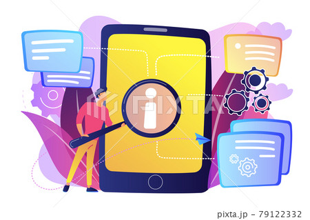 User guide concept vector illustration. 79122332