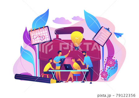 Collaboration concept vector illustration. 79122356