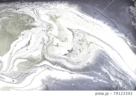 Grey light agate ripple imitation. Abstract background. 79123392