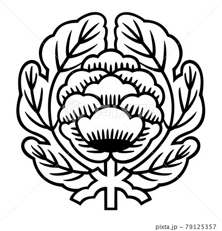 成田山新勝寺の寺紋 葉牡丹 成田山新勝寺の寺紋 葉牡丹 79125357